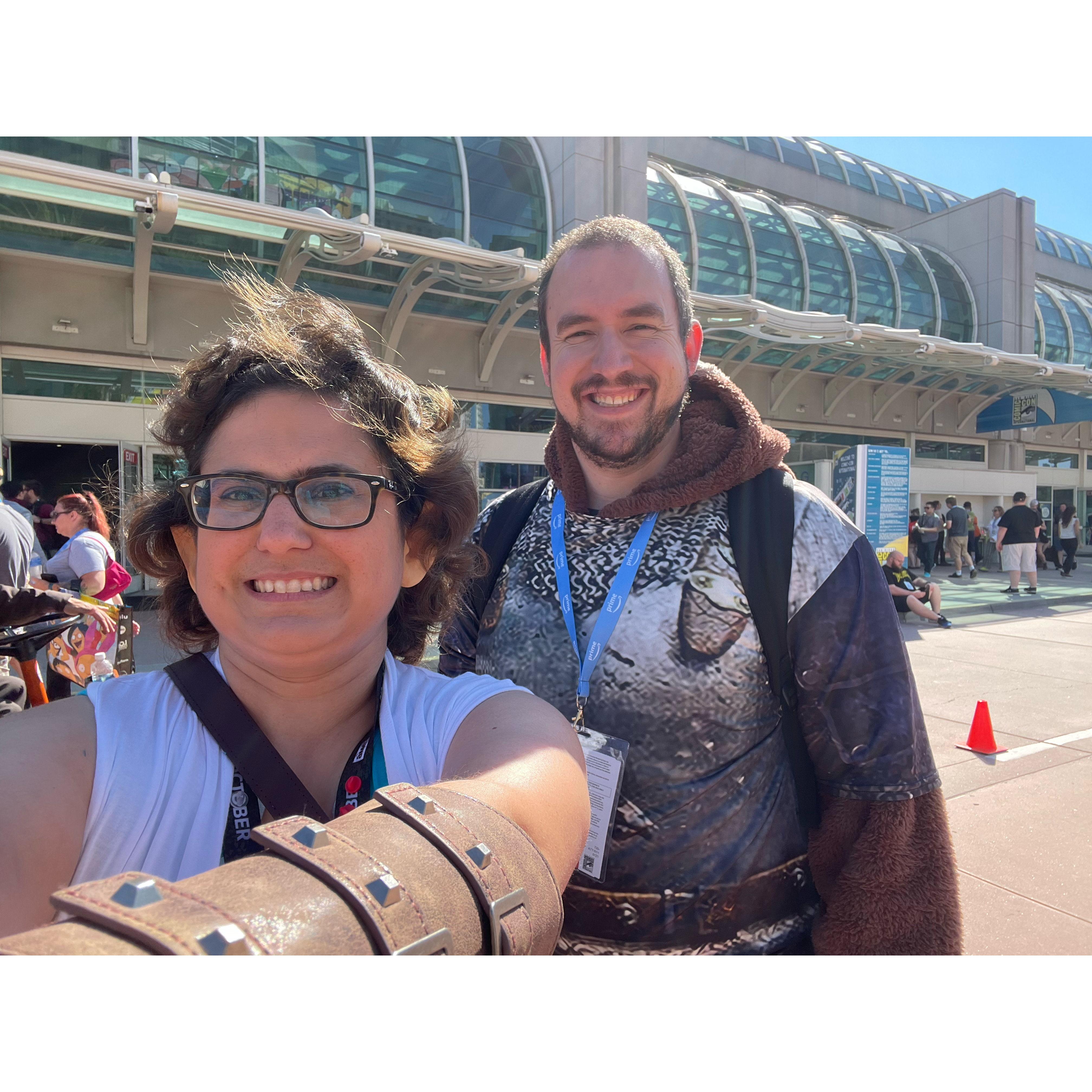 At San Diego Comic Con, full madness