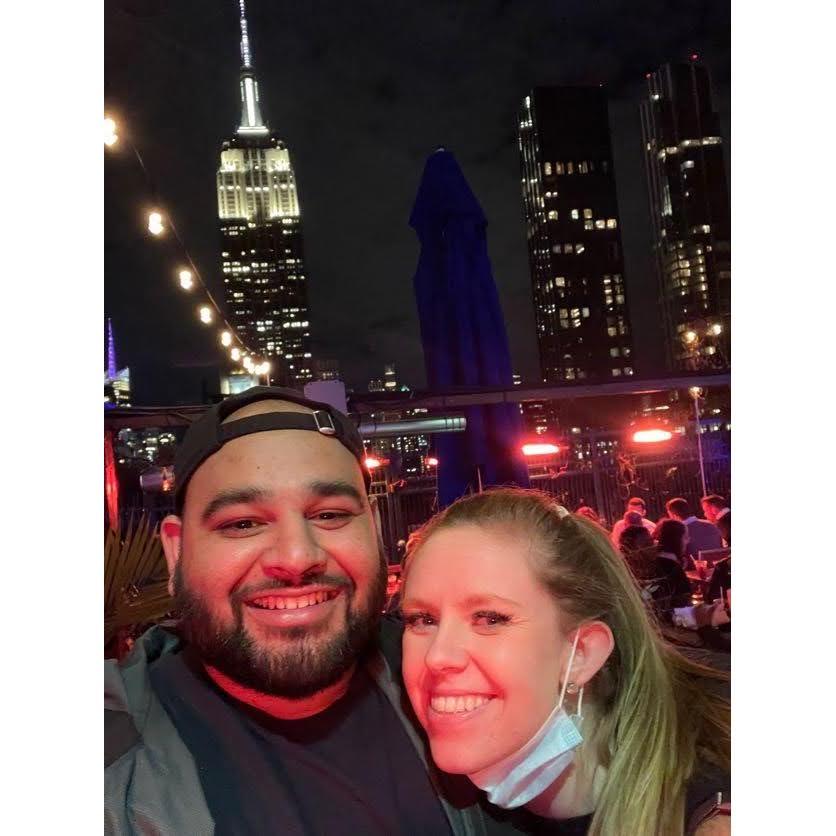 On our first trip together in New York