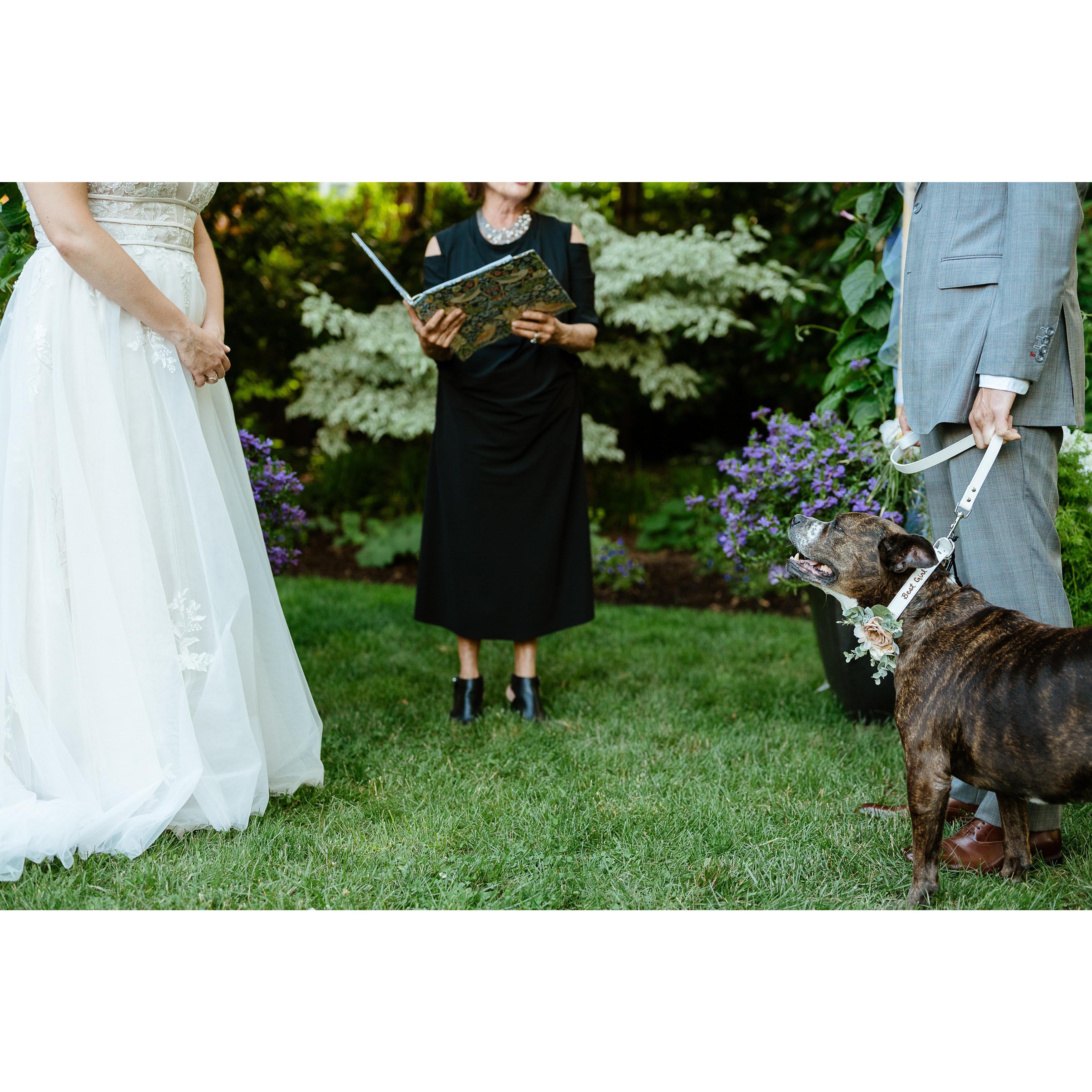 Exchanging vows