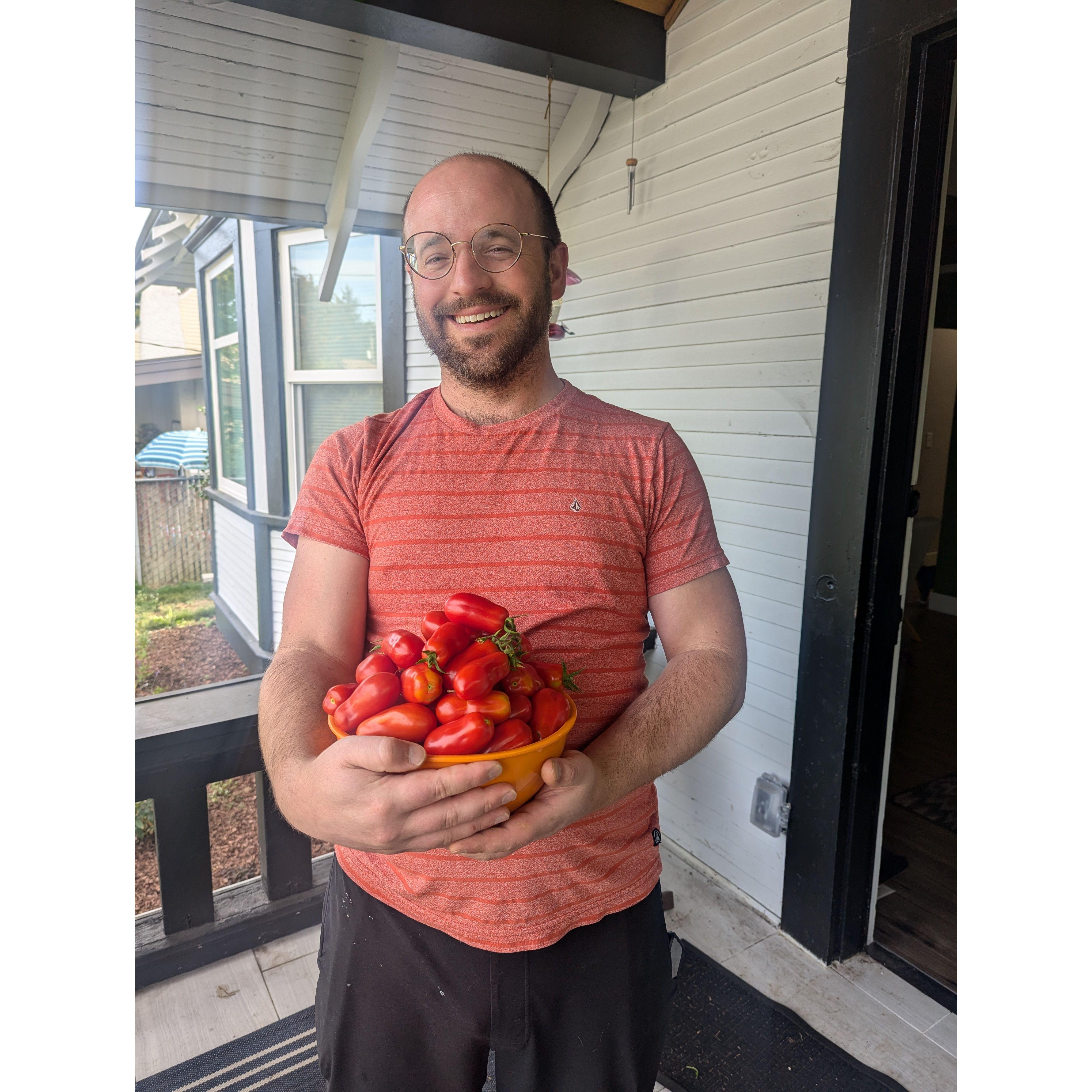 You can never have too many tomatoes...
