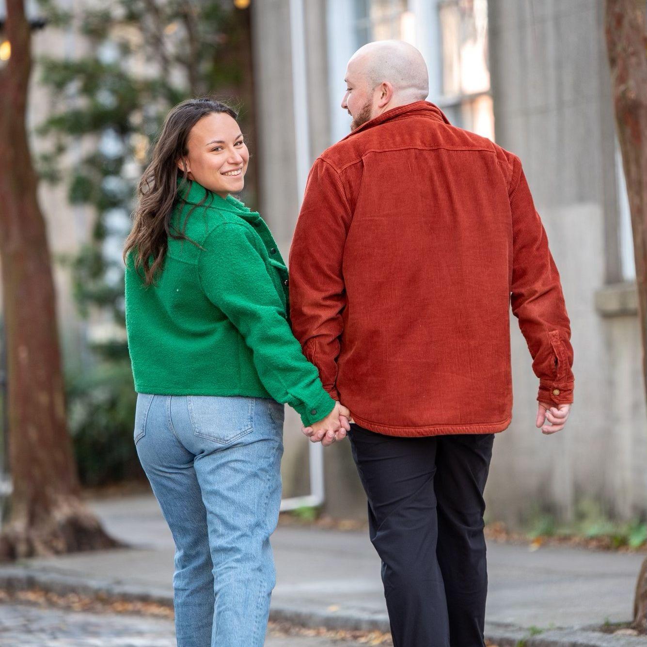 We got to take photos all throughout the scenic and historic Charleston streets!