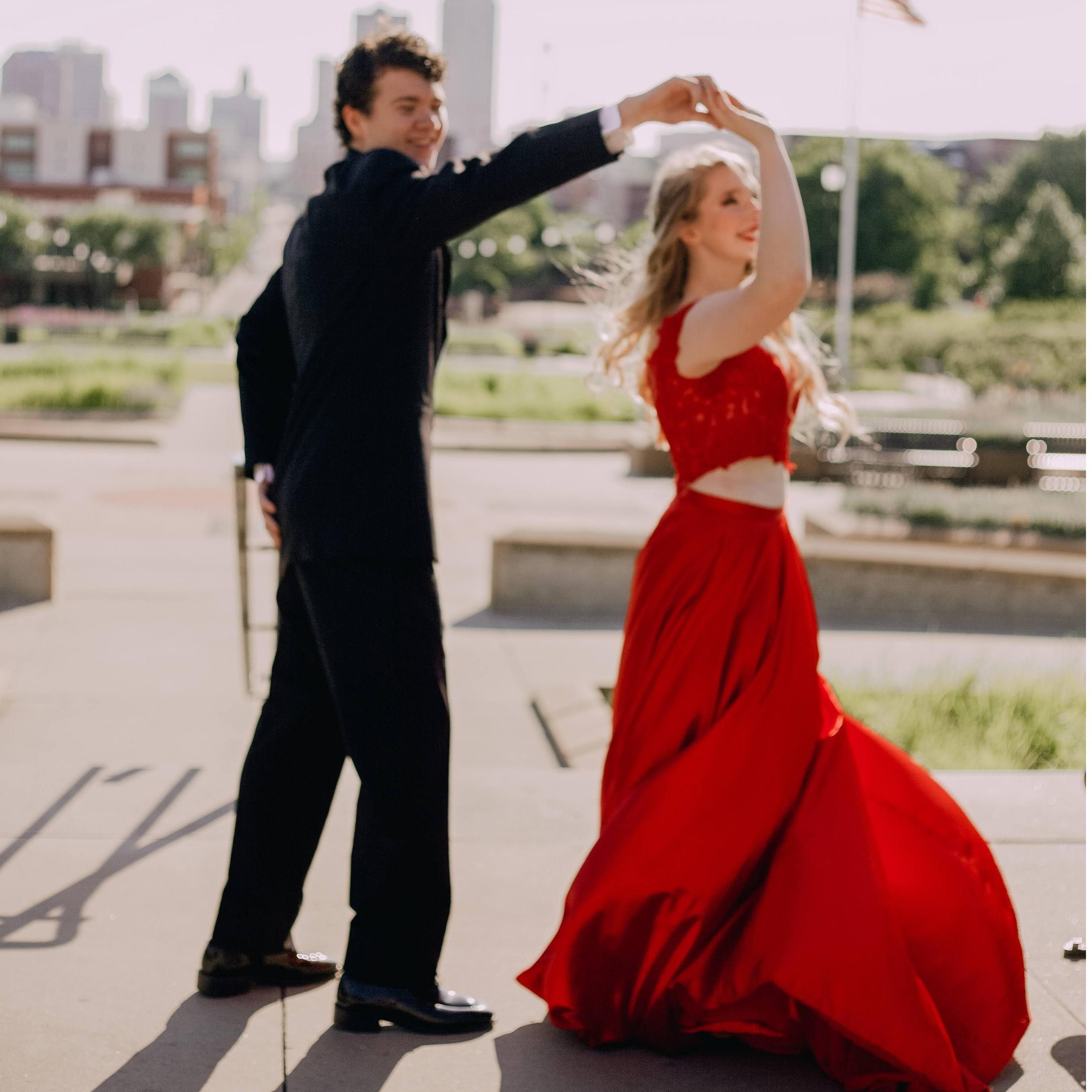senior prom pics