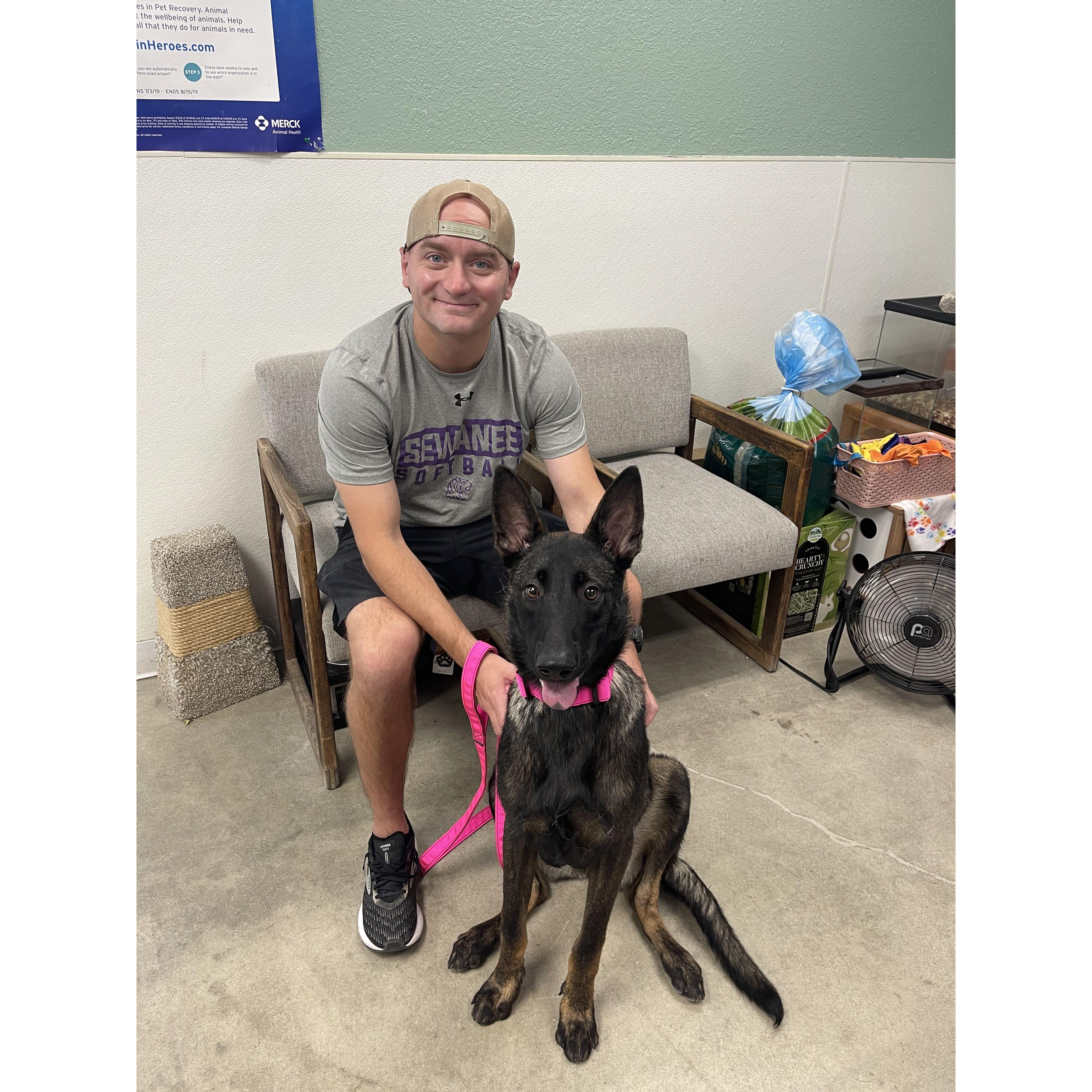 August 2024 | added another member to our pack, Remi!