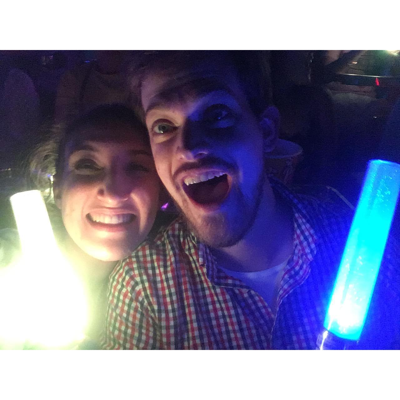 Summer 2017: At the Robot Restaurant in Downtown Tokyo (worth an extensive Google search)