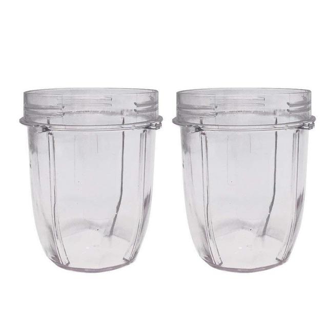 2 Replacement Parts 12oz cups For Auto-iQ Ninja cups BL480/BL480D/481/482/487A/488W/490/491/492/492W/640/642/642W/642Z/680A/682BN400, BN400C, BN401, BN401C,CL401A, CL405CO/ BN750, BN750C, BN751 (2)