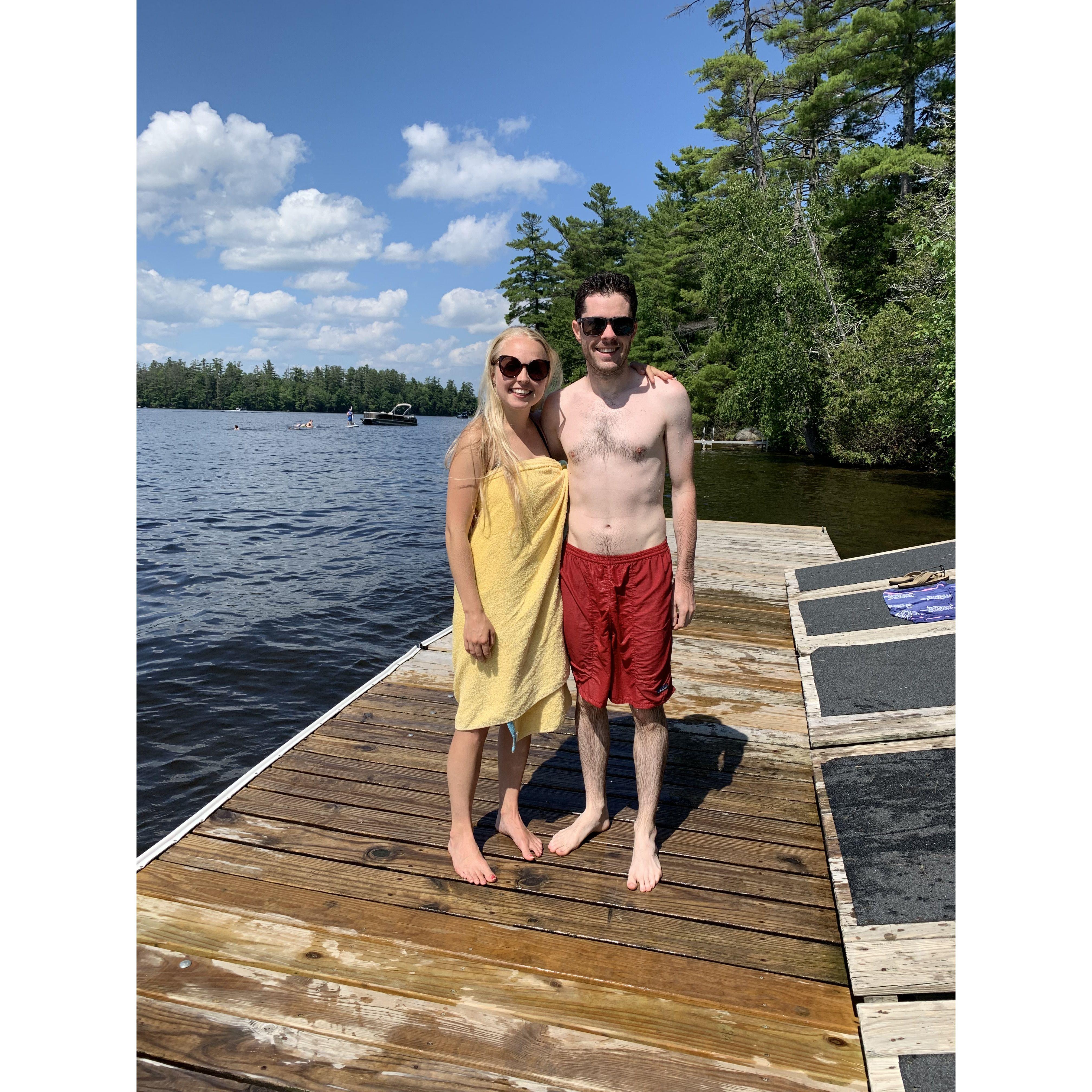 Maine summer lake!