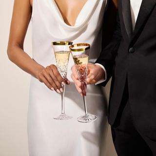 Celebrations Gold Toasting Flute, Set of 2