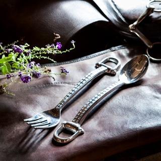 Beatriz Ball Western ~ Equestrian Large Salad Servers