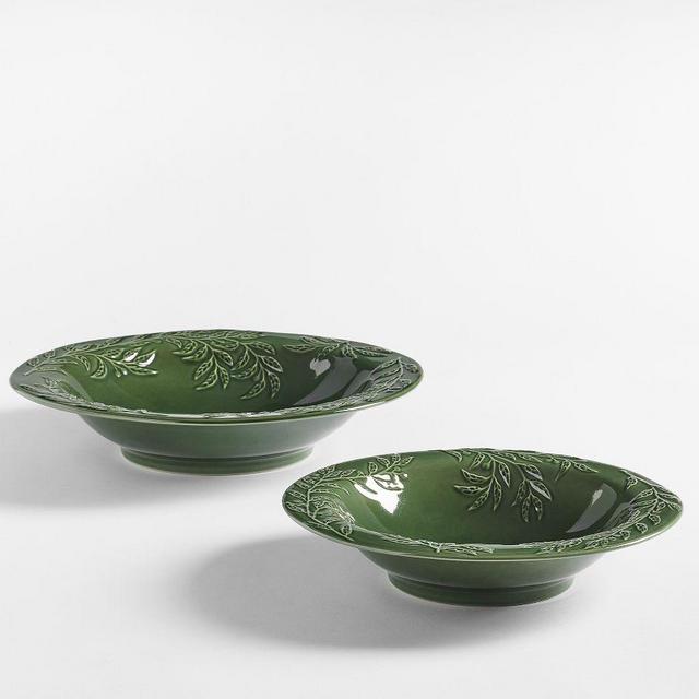 Monique Lhuillier Mirabella Nesting Serving Bowls, Set of 2