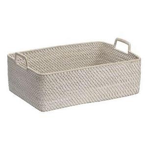 Modern Weave, Harvest Basket, Whitewash