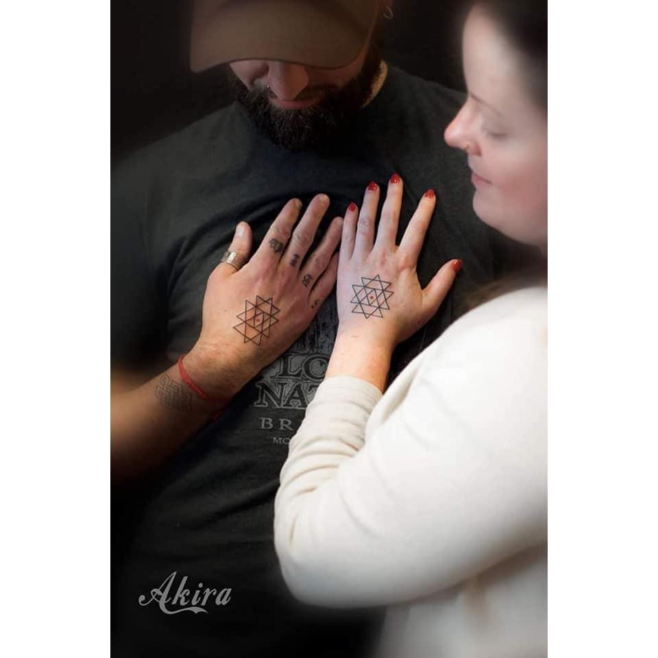 Having barely seen each other in nearly a decade, we decided matching tattoos was an excellent idea.