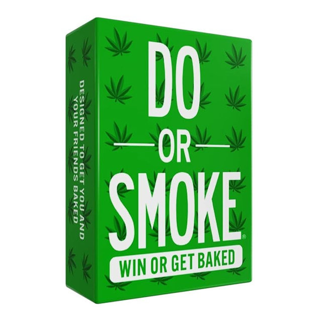 Do or Smoke Party Game for Adults - 250 Challenge Cards, Easy to Play, Great Stoner Gift