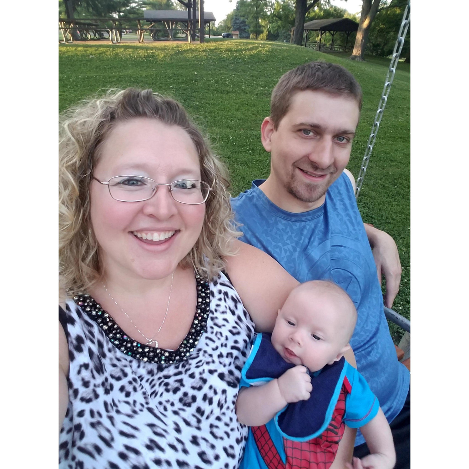 Us at a park in Fairfield 2017