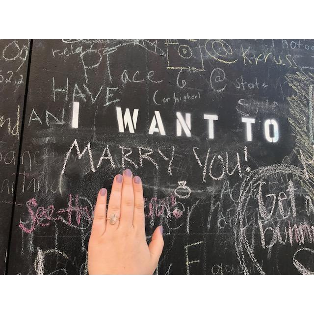 I said YES!