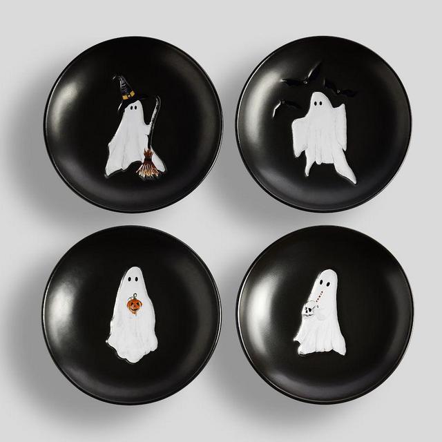 Scary Squad Appetizer Plates, Set of 4