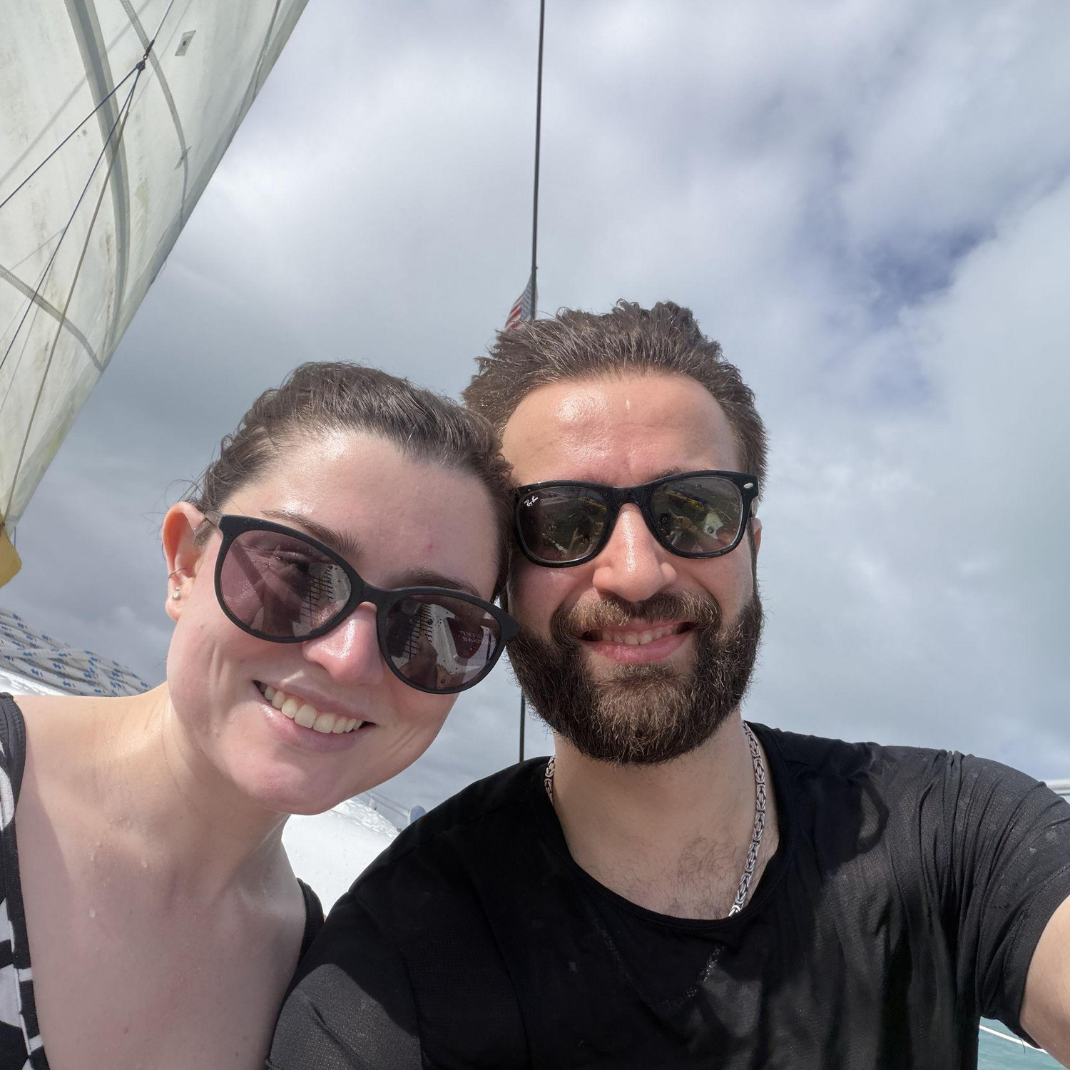 Our Catamaran tour in Puerto Rico