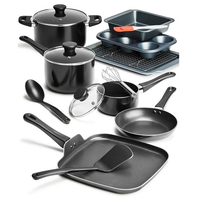 Brooklyn Steel Co. Rocket Hard Anodized Aluminum 8-Pc. Nonstick