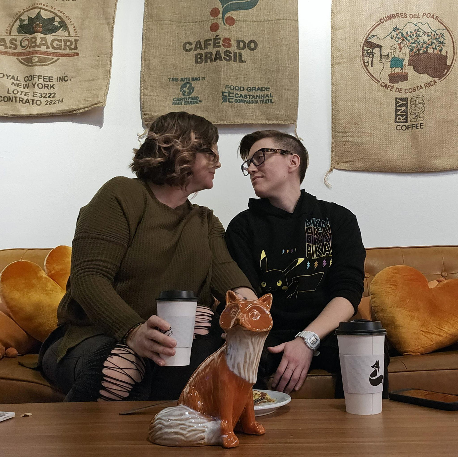 The coffee shop where we first met