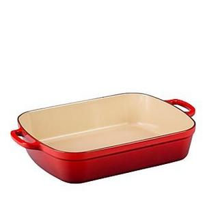 Le Creuset 5.25-Quart Signature Rectangular Roaster Lapis