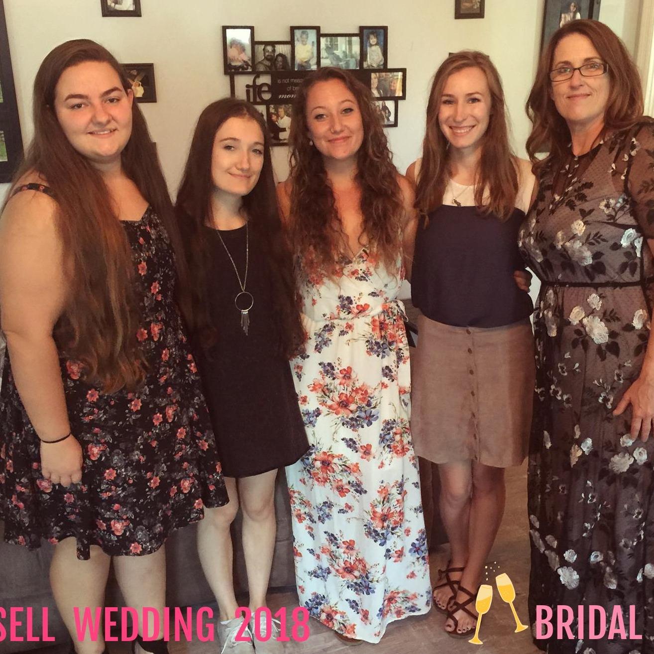 BRIDAL  PARTY!! We are just missing Kalin Horton, Maid Of Honor