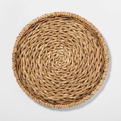 13" Seagrass Decorative Charger Beige - Threshold™