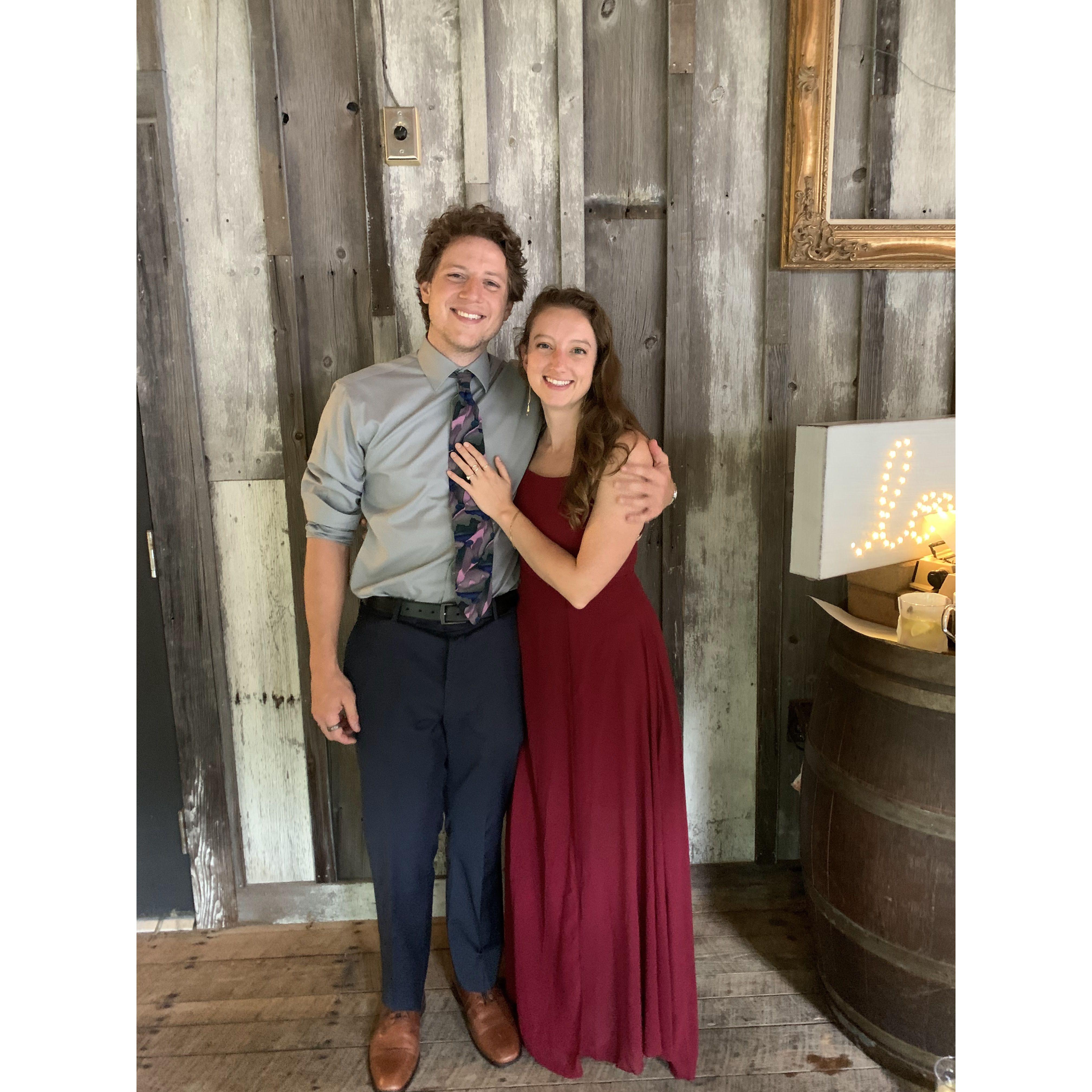 Sam's friend's wedding, 2023