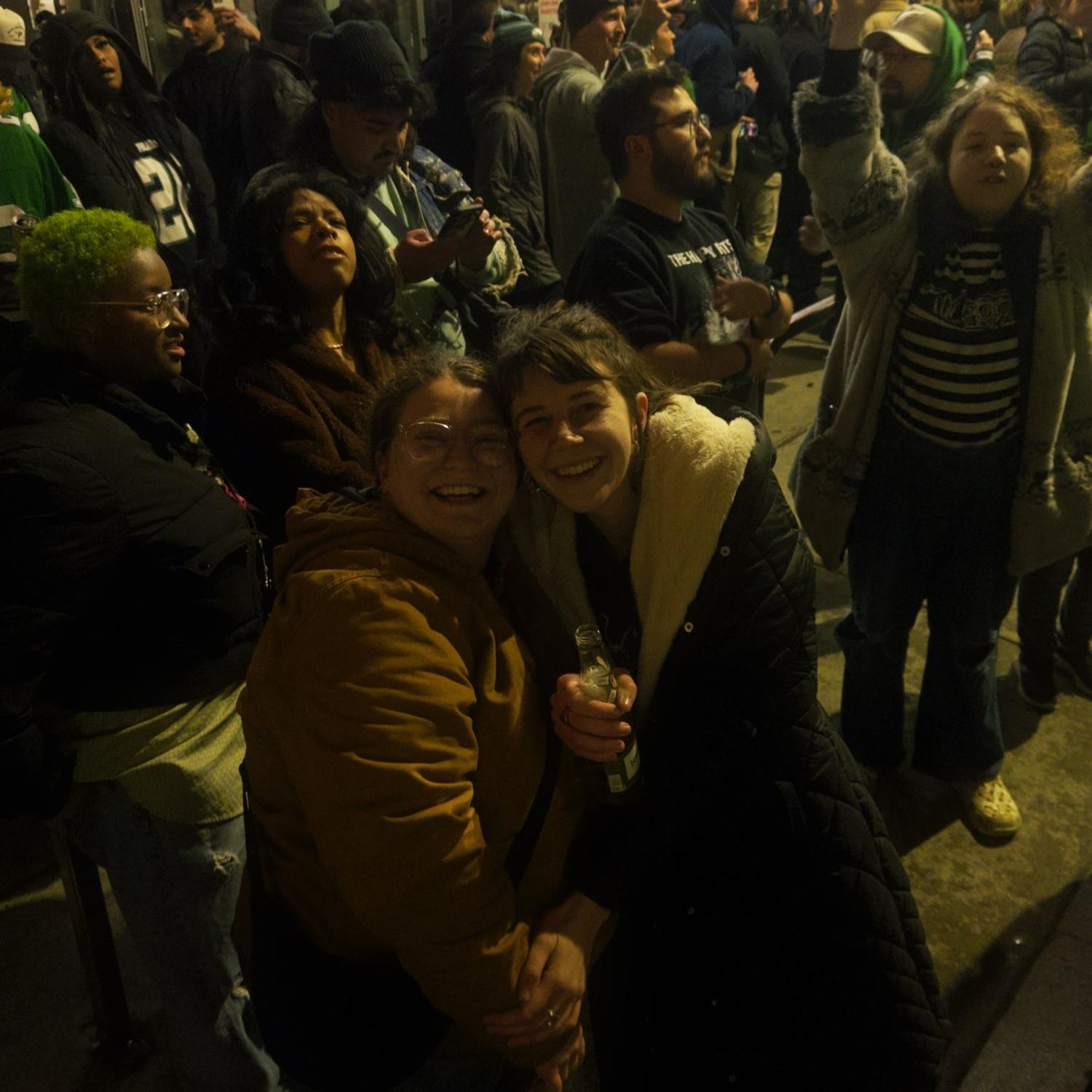 The night the Eagles won Superbowl 2025!