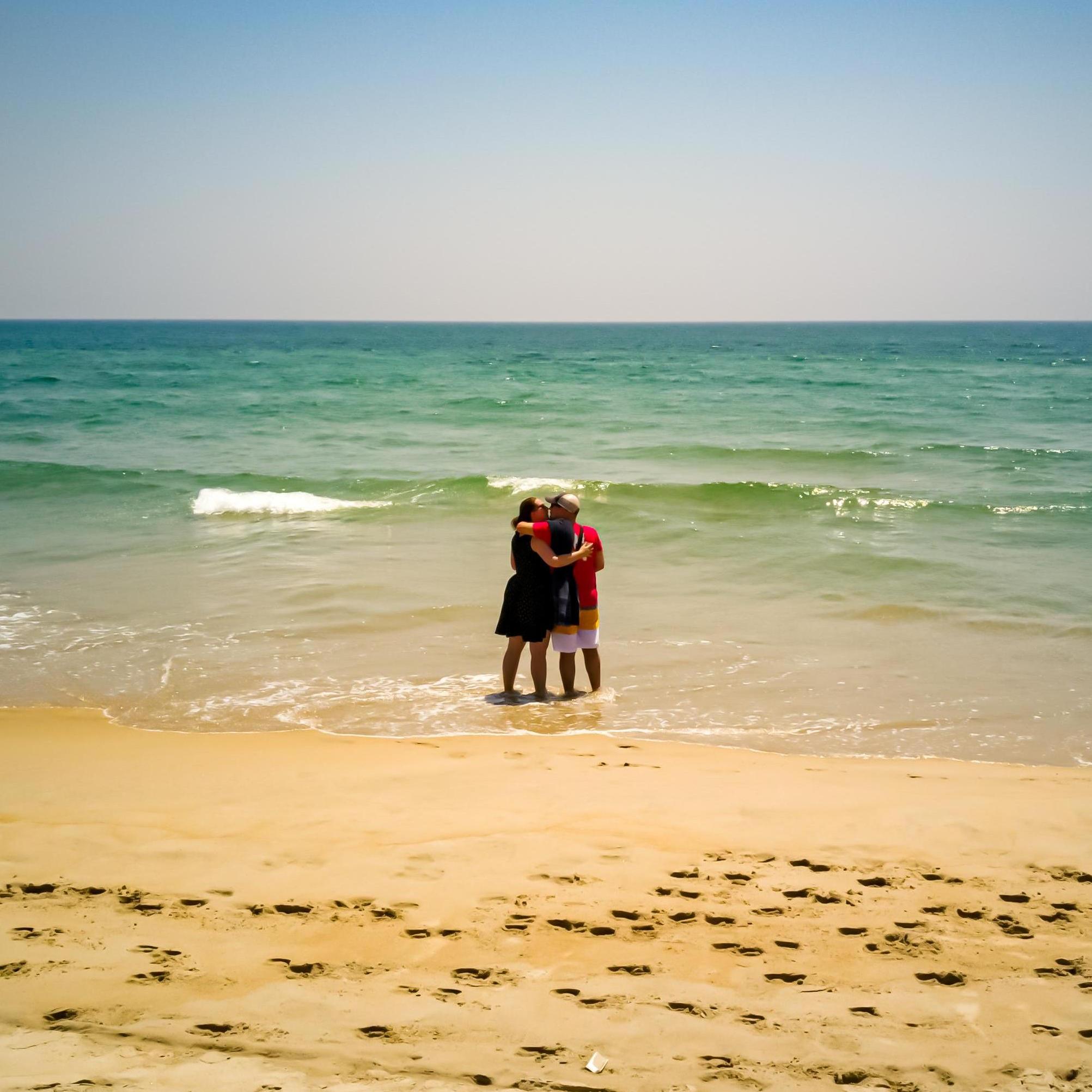 Beach views from our trip to Da Nang, Vietnam