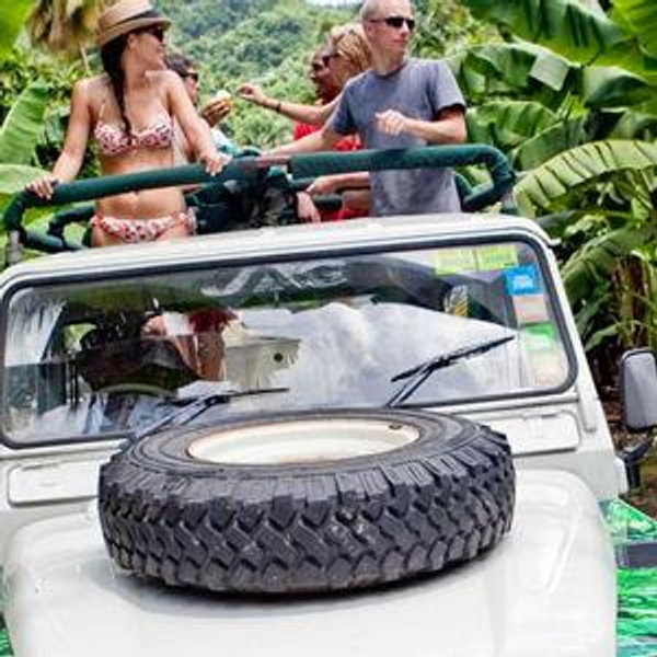 Jeep & Zip Safari Tour | Honeymoon in St Lucia