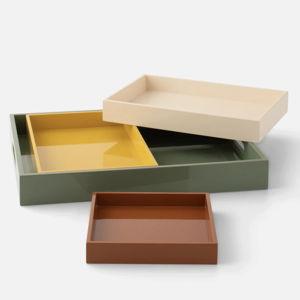Stacking Trays, Set of 4