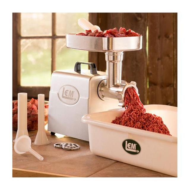 LEM Products Mighty Bite #8 Aluminum Grinder