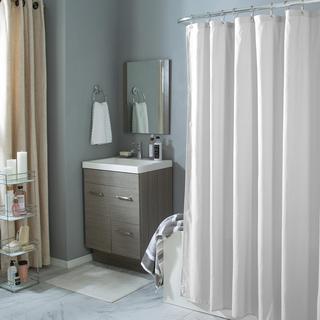 Soft Touch Dash Design Shower Curtain Liner