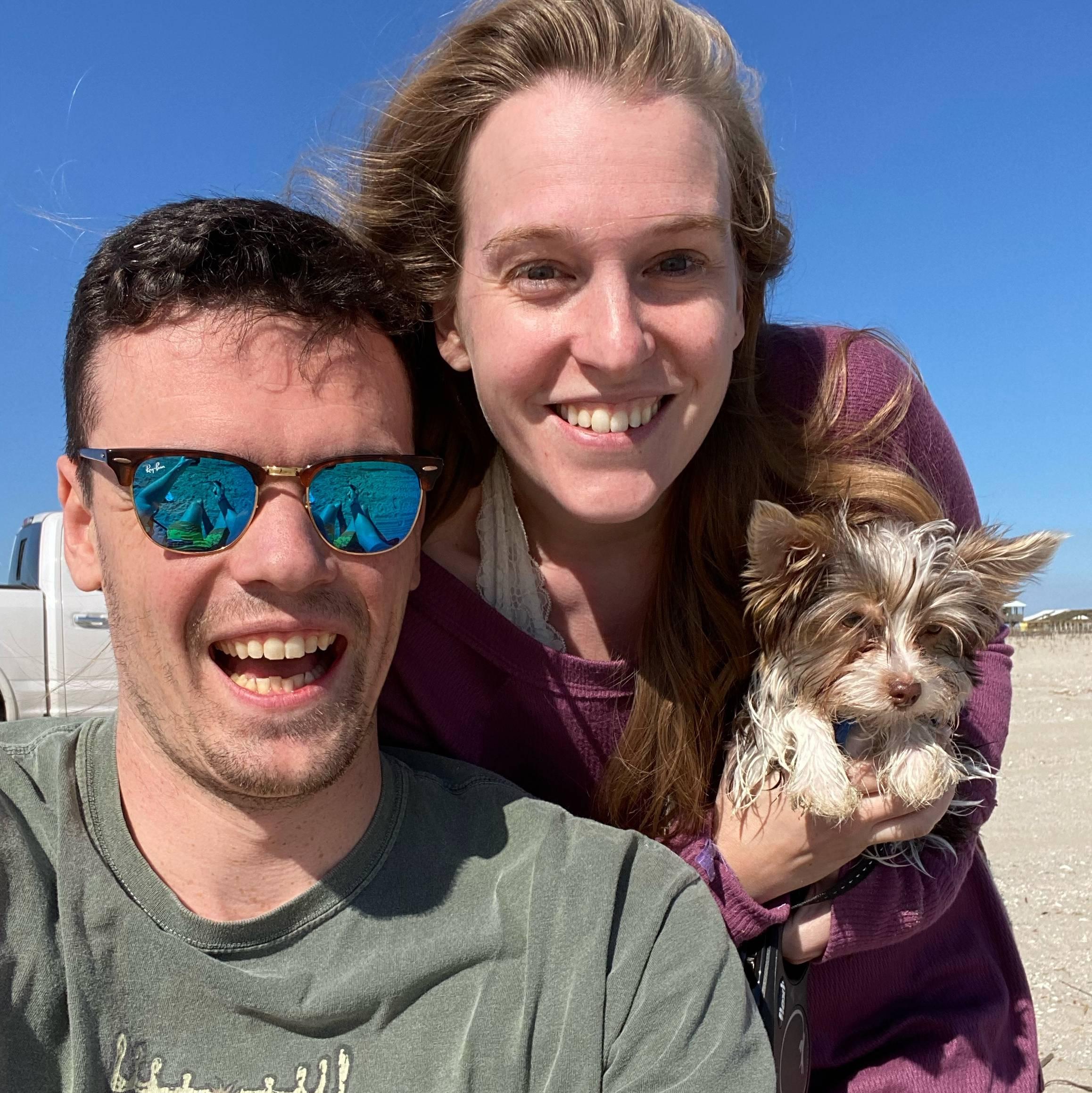 Holly Beach, Louisiana with Harry