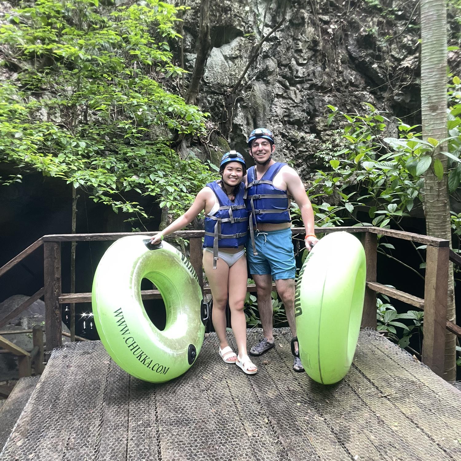 Cave Tubing in Belize