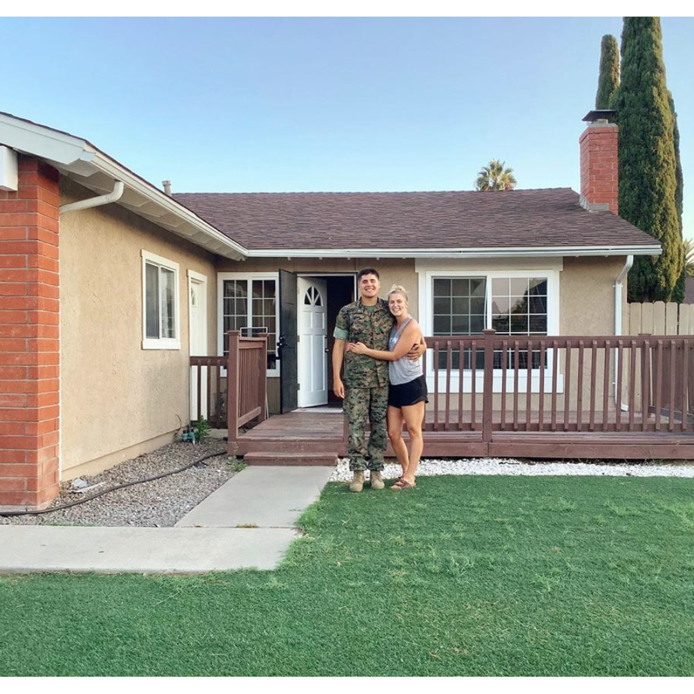 Oceanside, CA. Our first home!