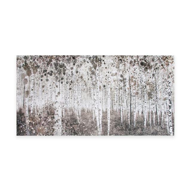 Graham & Brown Neutral Watercolor Woods Canvas Wall Art