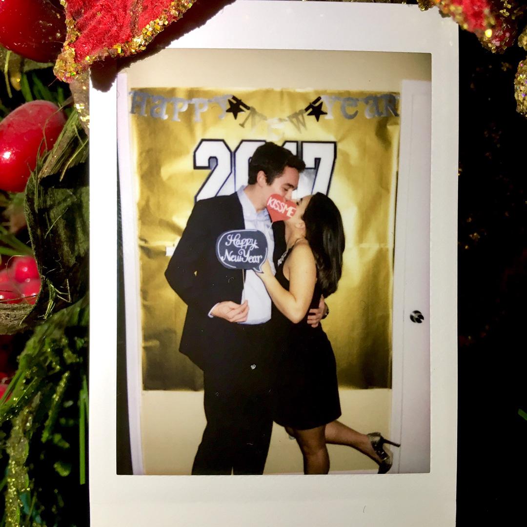 Our first New Year's Kiss (2016/2017)