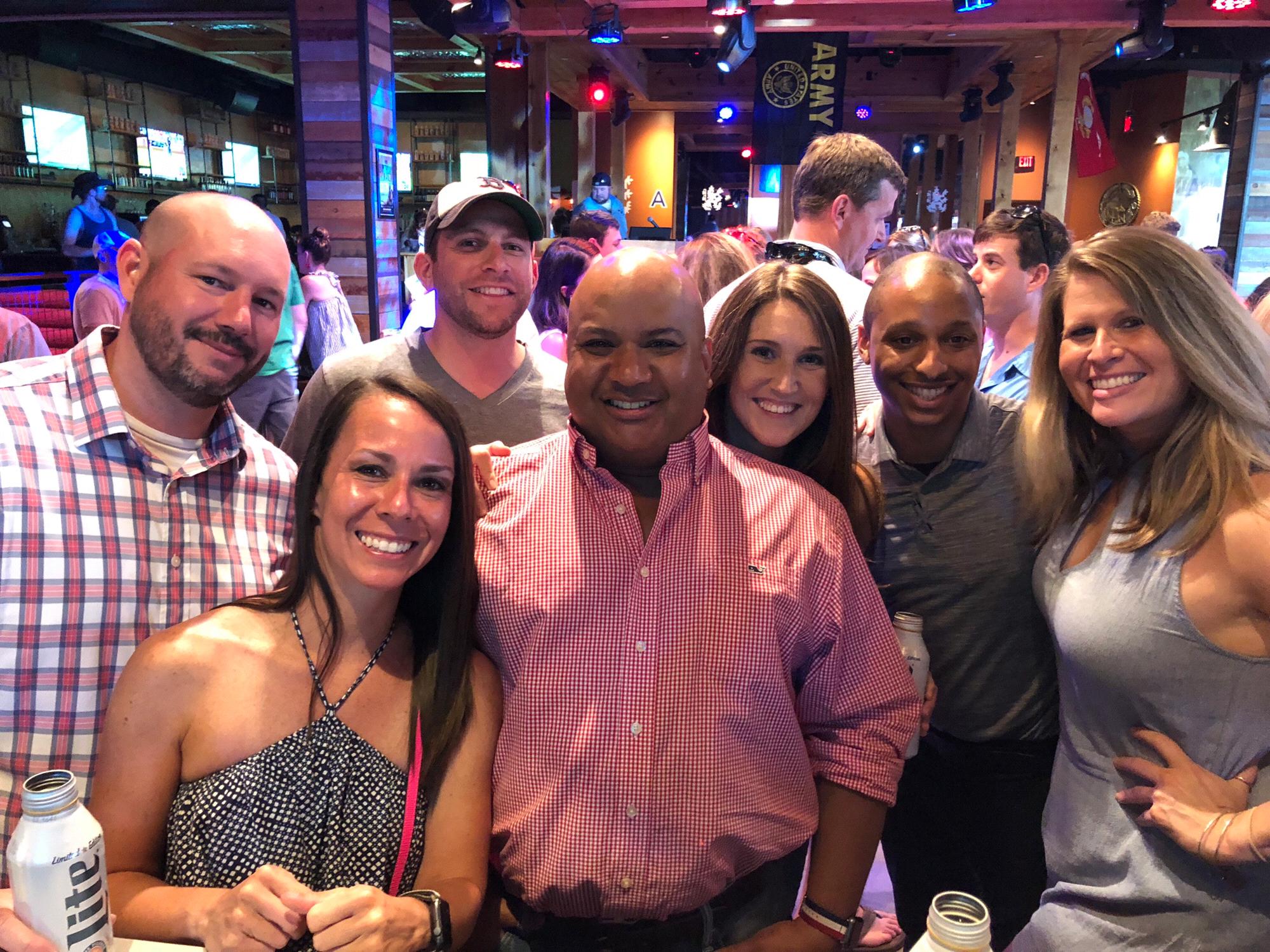 Jimmy birthday celebration at the Battery