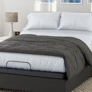 Sleepy's Deluxe Cool Stretch Sheet Set King, WHITE | MattressFirm
