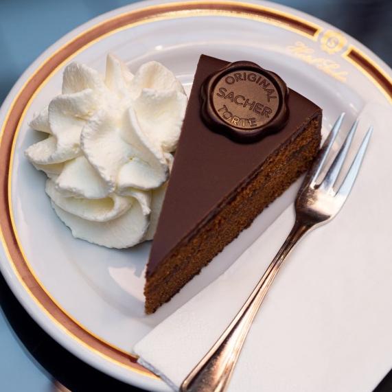 Sacher Torte & Breakfast for Two on our Honeymoon
