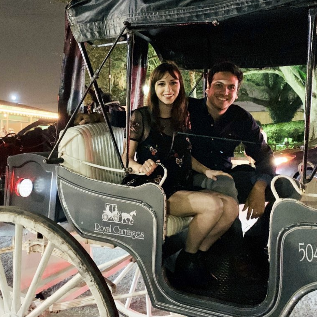 A haunted carriage ride in our favorite city - New Orleans!