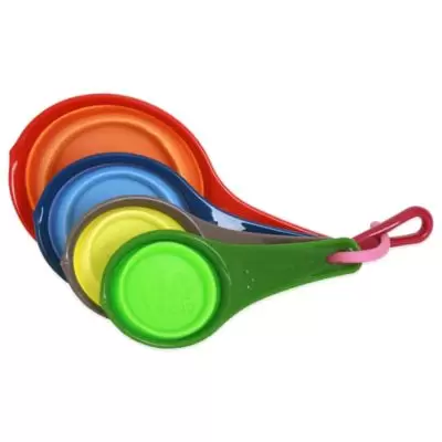 Squish 4-Piece Collapsible Measuring Cup Set