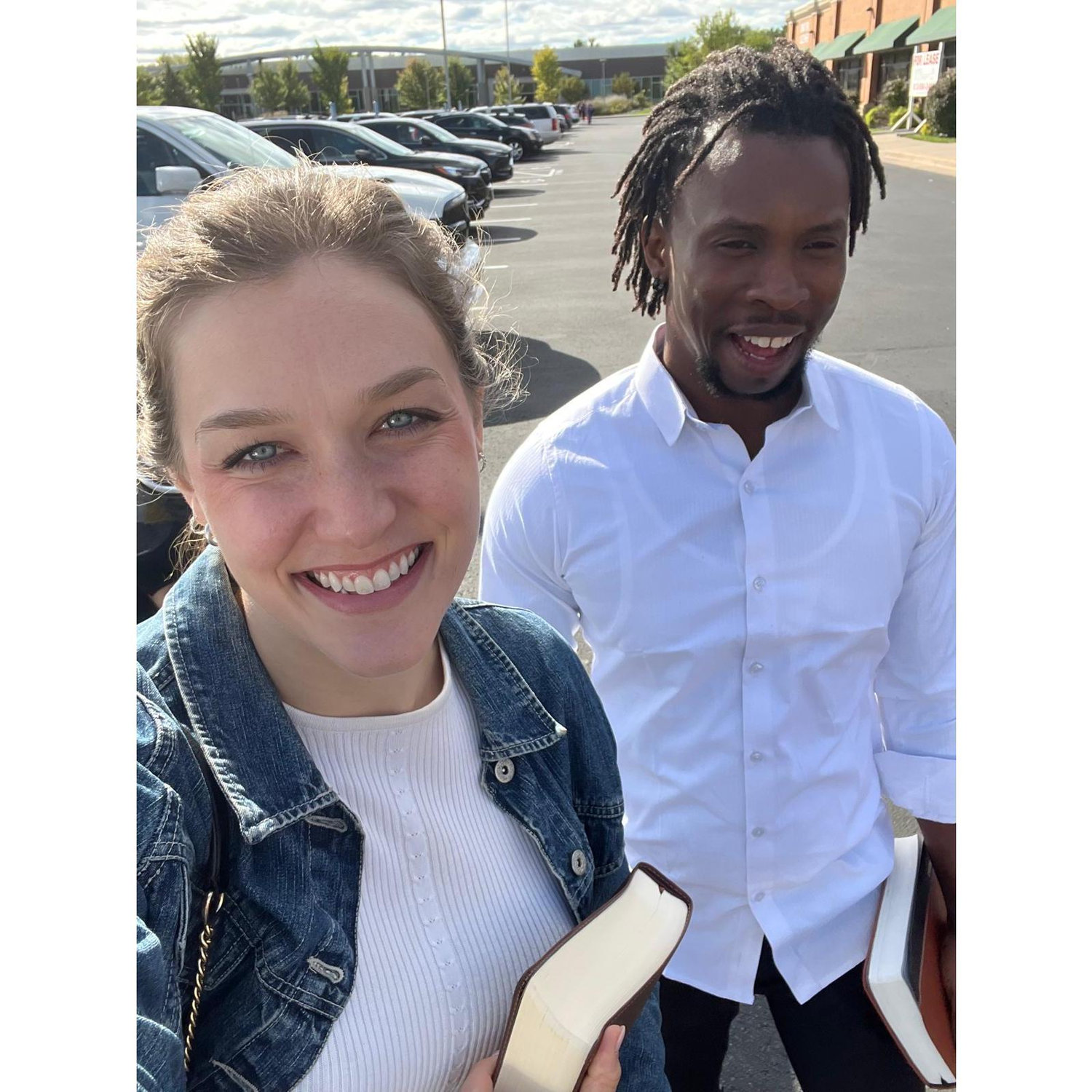 We went to Eaglebrook Church in Anoka for the last two years while Rachel was living in Champlin and Dami was living in Ramsey. It has been sweet!