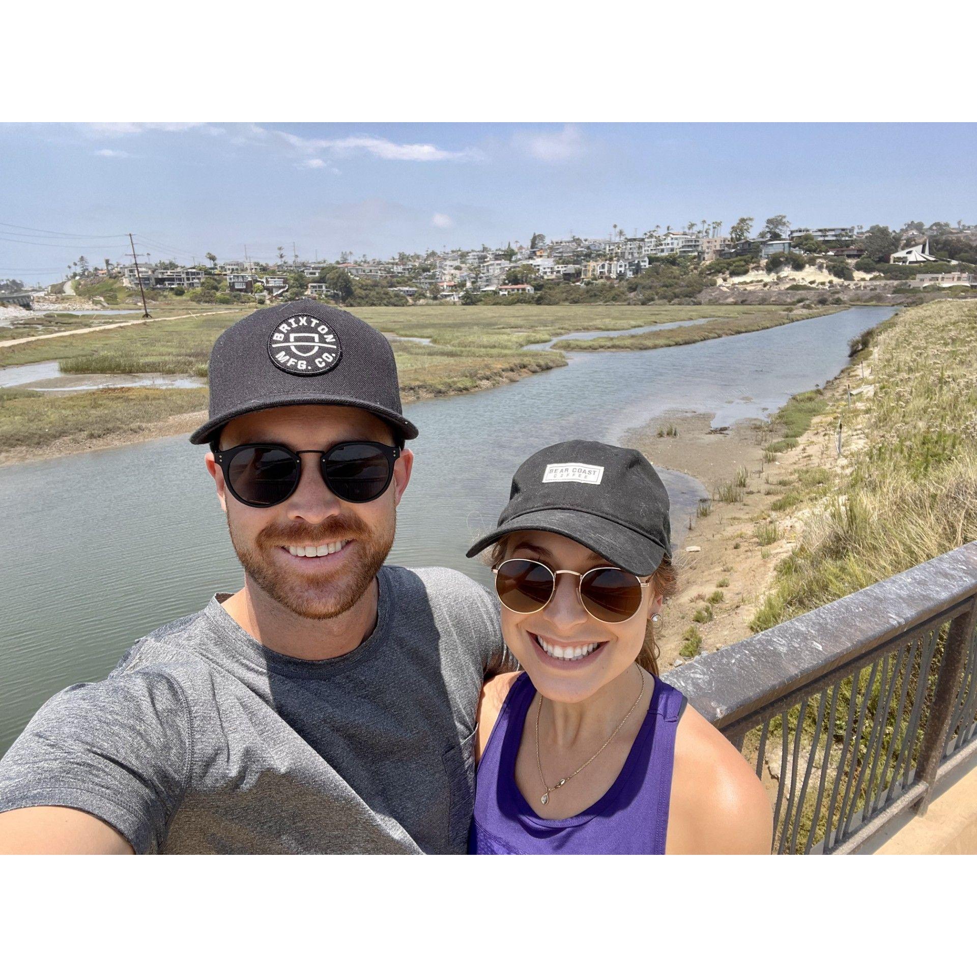 Walking the San Elijo Lagoon