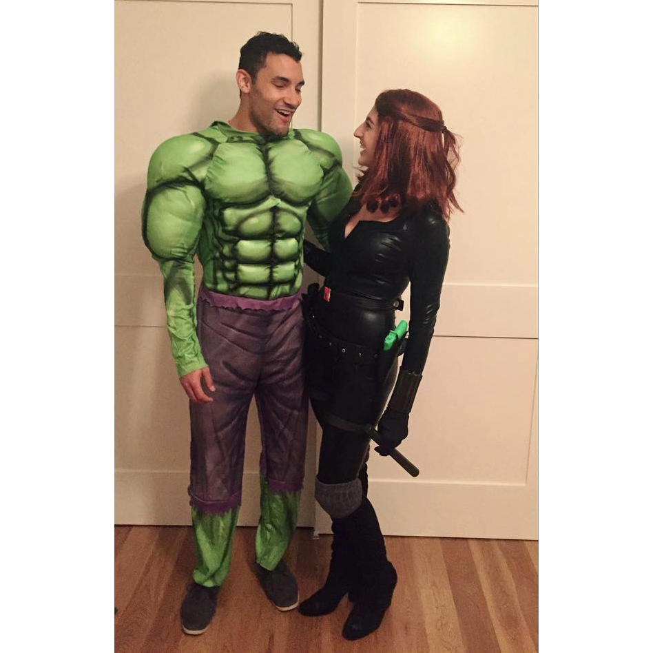 Our first of many Marvel related Halloween costumes.