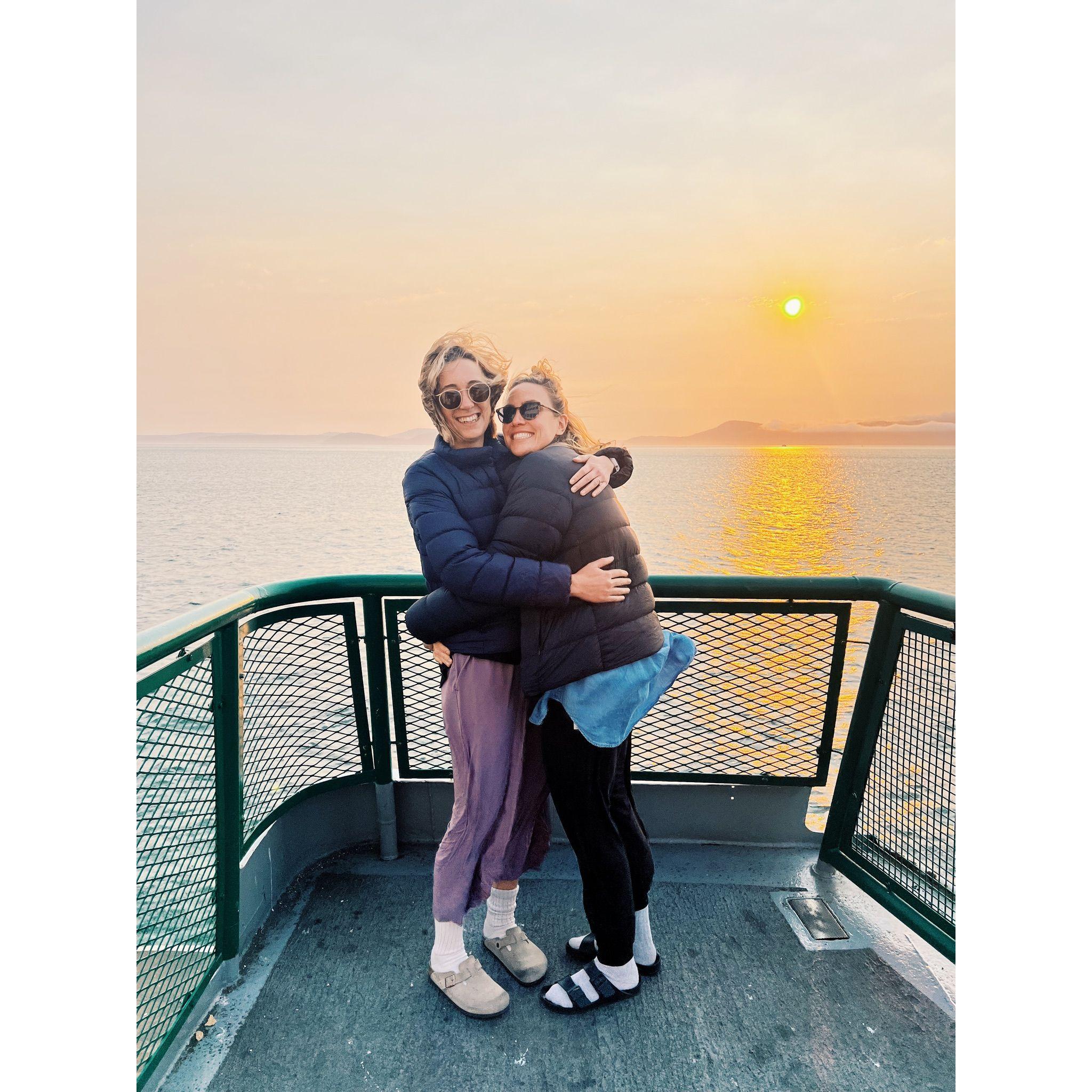 magical ferry ride into the san juan islands!