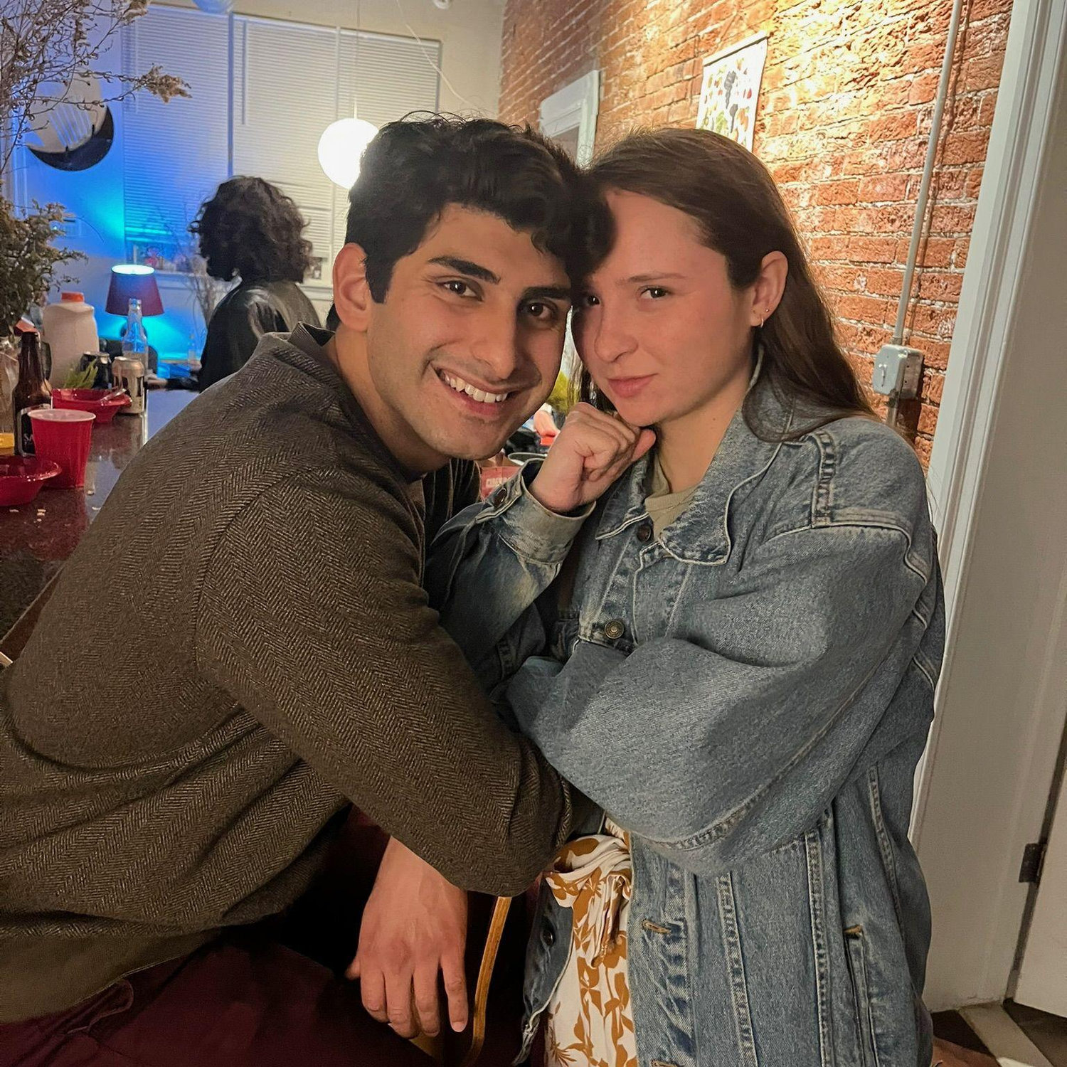 Love this photo! Don't know who took it. This was at a law school house party.