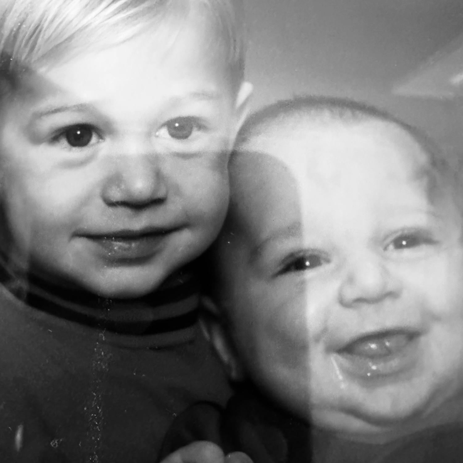Zach (right) and big bro Tyler (left)