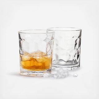 Club Old Fashioned Glass, Set of 2