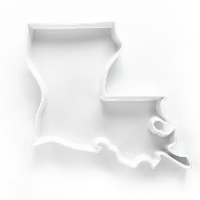 Lark Handmade Porcelain State Platter, Louisiana